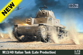 1/72 IBG Model M13/40 Italian Tank (III series - Late Production) 72125