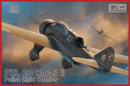 1/72 IBG Model Pzl.23 Kara II - Polish Light Bomber 72508