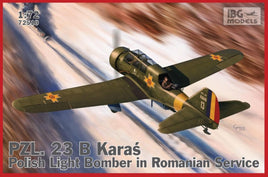 1/72 IBG Model PZL.23 B Karas in Romanian Service 72510