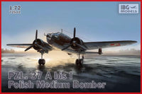 1/72 IBG Model PZL. 37 A bis I Polish Bomber Plane Model Kit 72512