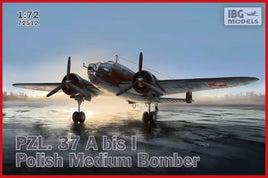 1/72 IBG Model PZL. 37 A bis I Polish Bomber Plane Model Kit 72512
