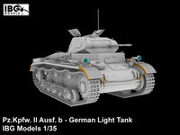 1/35 IBG Model Pz.Kpfw. II Ausf. b - German Light Tank 35079