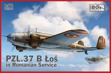 1/72 IBG Model PZL. 37 Los B II in Romanian Service 72516