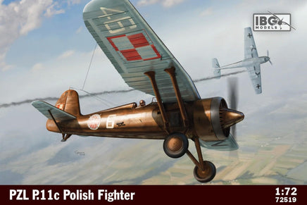 1/72 IBG Model PZL P.11c Polish Fighter Plane 72519