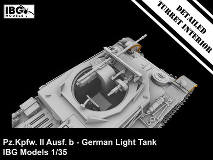 1/35 IBG Model Pz.Kpfw. II Ausf. b - German Light Tank 35079