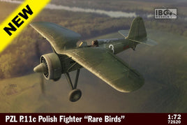 1/72 IBG Model Model PZL P.11c Polish Fighter - Rare Birds 72520