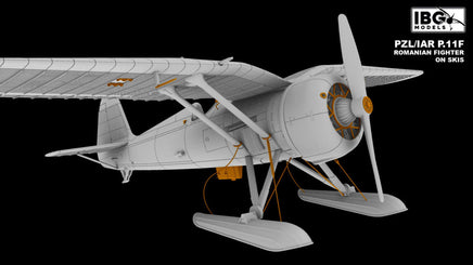 1/72 IBG Model PZL/IAR P.11F Romanian Fighter on Skis 72522
