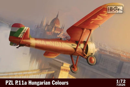 1/72 IBG Model PZL P.11a Hungarian Colours 72526