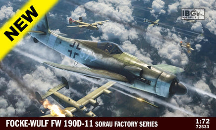 1/72 IBG Model Fw 190D-11 Sorau Factory Series 72533