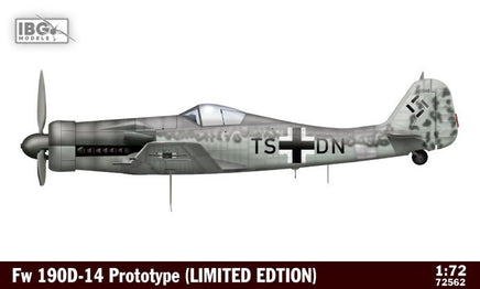 1/72 IBG Model Fw 190D-14 Prototype 72562