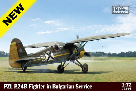1/72 IBG Model PZL P.24B Fighter in Bulgarian Service 72554