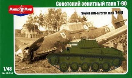 1/48 Mikro Mir Soviet Anti Aircraft Tank T-90 048008