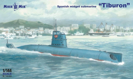 1/144 Mikro Mir Spanish Submarine Tiburon 144022