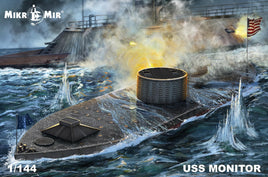 1/144 Mikro Mir USS Monitor Boat 144028