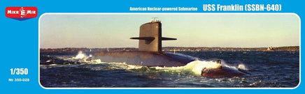 1/350 Mikro Mir SSBN USS Franklin Class Submarine Model Kit 350028