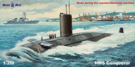1/350 Mikro Mir HMS Conqueror Submarine 350044