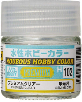 Mr. Hobby Aqueous Premium Clear Semi Gloss - H102
