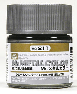 Mr. Hobby - Mr. Metal Color Chrome Silver 10ml - MC211