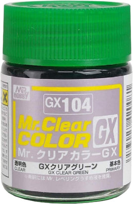 Mr. Hobby Clear Green 18ml - GX104
