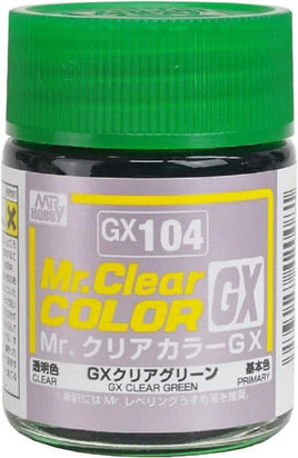 Mr. Hobby Clear Green 18ml - GX104 - MPM Hobbies