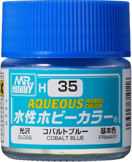Mr. Hobby Gloss Cobalt Blue 10ml - H35 - MPM Hobbies