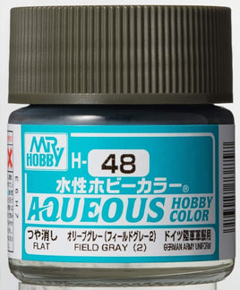 Mr. Hobby Gloss Field Gray (2) 10ml - H48