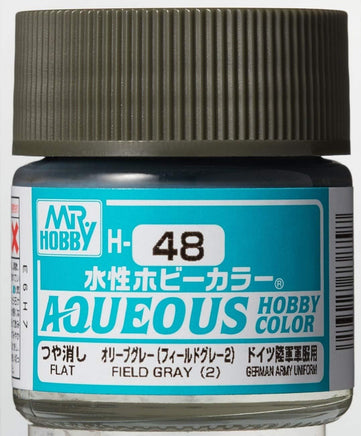 Mr. Hobby Gloss Field Gray (2) 10ml - H48