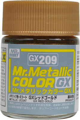 Mr. Hobby Metallic Red Gold 18ml - GX209