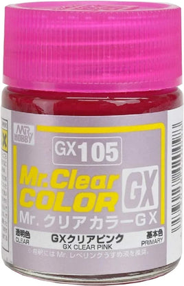 Mr. Hobby Clear Pink 18ml - GX105 - MPM Hobbies