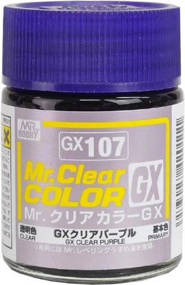 Mr. Hobby Clear Purple 18ml - GX107 - MPM Hobbies