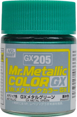Mr. Hobby Metallic Green 18ml - GX205