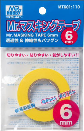 Mr. Hobby - Mr. Masking Tape 6mm - MT601