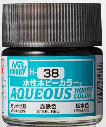 Mr. Hobby Metallic Steel Red 10ml - H38