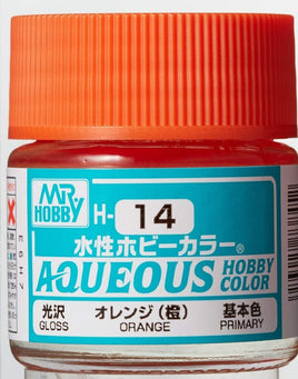 Mr. Hobby Gloss Orange 10ml - H14 - MPM Hobbies