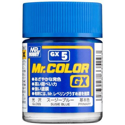 Mr. Hobby Gloss Susie Blue 18ml - GX5 - MPM Hobbies