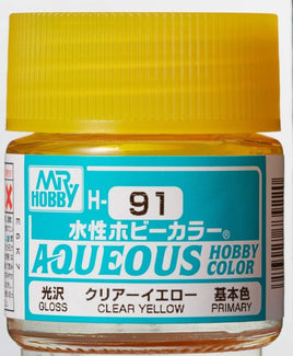 Mr. Hobby Gloss Clear Yellow 10ml - H91