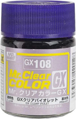 Mr. Hobby Clear Violet 18ml - GX108 - MPM Hobbies
