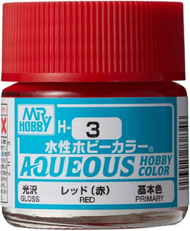 Mr. Hobby Gloss Red 10ml - H3 - MPM Hobbies