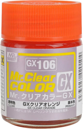 Mr. Hobby Clear Orange 18ml - GX106 - MPM Hobbies