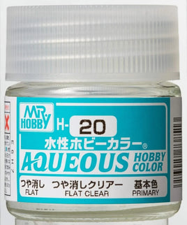 Mr. Hobby Flat Clear 10ml - H20 - MPM Hobbies