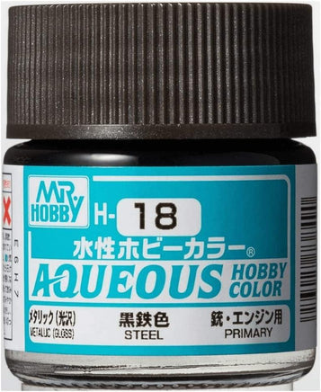 Mr. Hobby Metallic Steel 10ml - H18 - MPM Hobbies