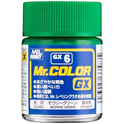 Mr. Hobby Gloss Morrie Green 18ml - GX6 - MPM Hobbies