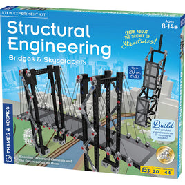 Thames & Kosmos Structural Engineering Bridges & Skyscrapers Experiment Kit 625414