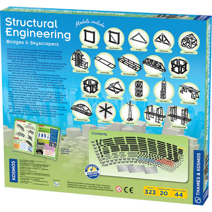 Thames & Kosmos Structural Engineering Bridges & Skyscrapers Experiment Kit 625414