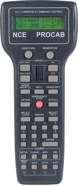 NCE Radio Pro Cab-R Throttle 11 - MPM Hobbies