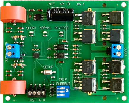 NCE AR10 Auto Reverser with Built-In Circuit Breaker - 233 - MPM Hobbies