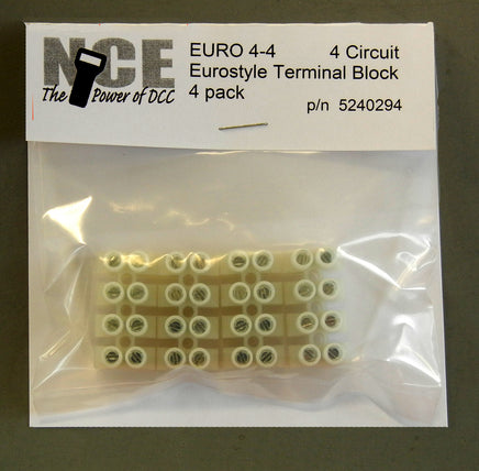 NCE 4 Circuit Eurostyle Term Strip 294