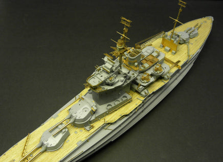 1/350 Pontos Model HMS Warspite 1943 Detail Up Set 35001F1