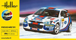 1/43 Heller Ford Focus WRC 2001 STARTER KIT