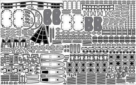 1/350 Pontos Model IJN Kongo 1944 Detail Up Set for Fujimi 35020F1